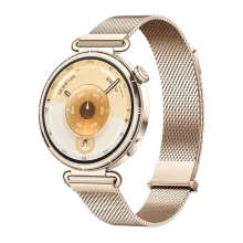 HUAWEI WATCH GT 6 41mm Gold Milanese/ Milanese Strap/ Up to 14-Day Battery Life/ Accurate GPS and Heart Rate Tracking/ Virtual Cycling Power/ Compatible with Android & iOS