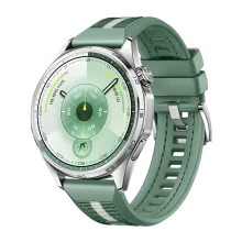 HUAWEI WATCH GT 6 46mm Green/ Woven Strap/ Up to 21-Day Battery Life/Accurate GPS and Heart Rate Tracking/ Virtual Cycling Power/ Compatible with Android & iOS