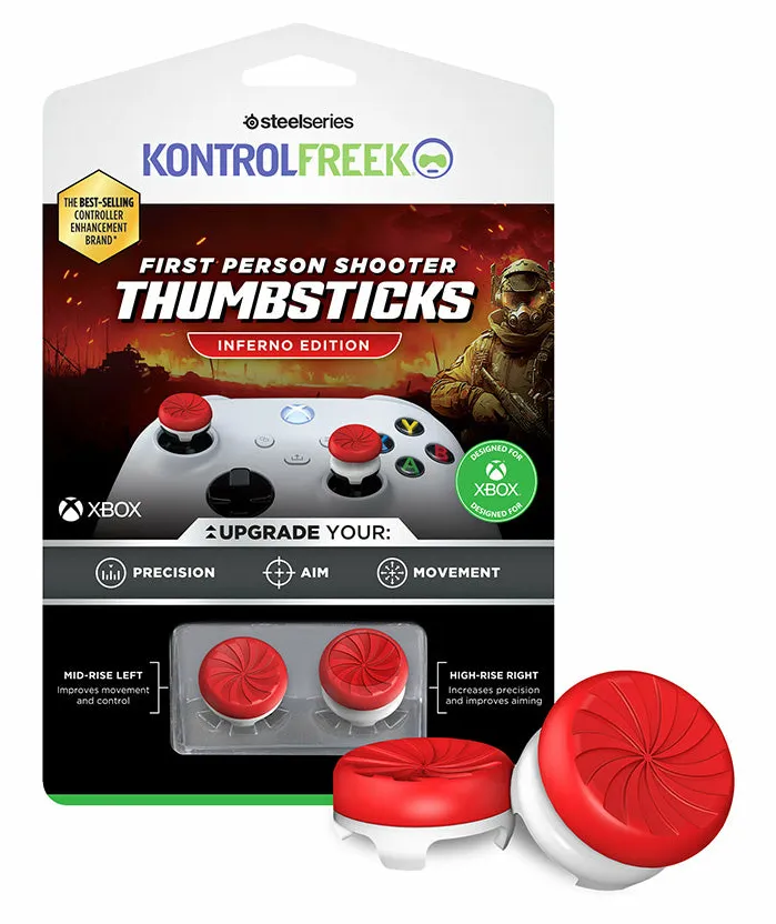 Steelseries 6150-XBX gaming controller accessory Analog stick grips