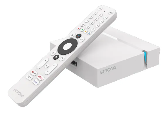 Strong LEAP-S3+V2 Smart TV box White 4K Ultra HD 16 GB Wi-Fi Ethernet