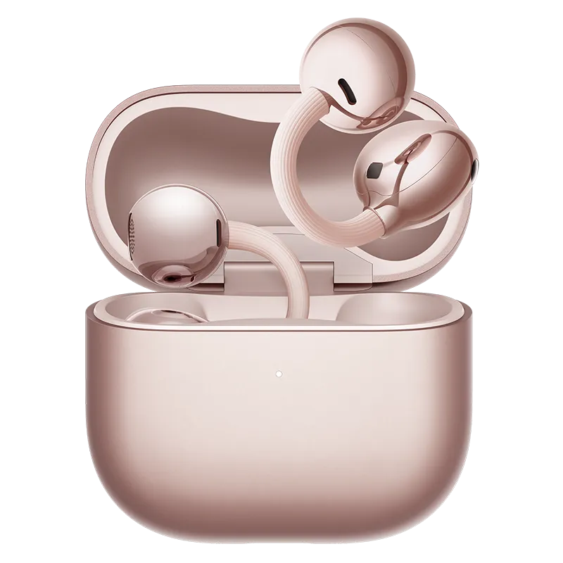 HUAWEI FreeClip 2 Rose Gold/ Airy Design for All-Day Wearing Comfort/ Adaptive Open-Ear Listening/ Crystal-Clear Calls/ Compatible with iOS and Android