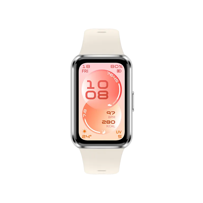 HUAWEI Band 11 Aluminium White/ A fresh urban look that feels awesome/ Meaningful sleep insights and sweet dreams/ Compatible with iOS and Android