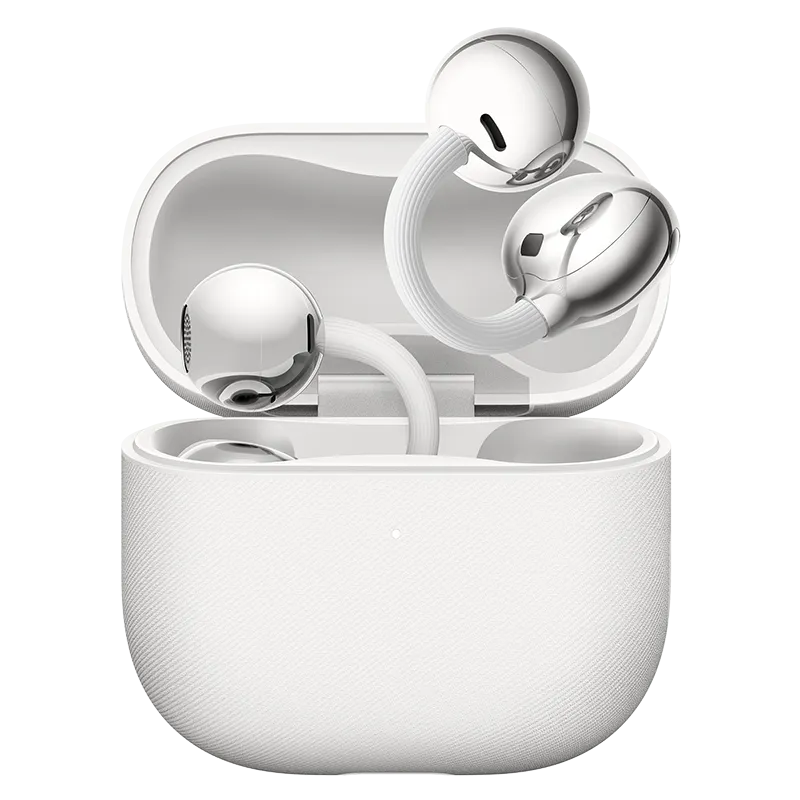 HUAWEI FreeClip 2 White Limited Edition/ Airy Design for All-Day Wearing Comfort/ Adaptive Open-Ear Listening/ Crystal-Clear Calls/ Compatible with iOS and Android